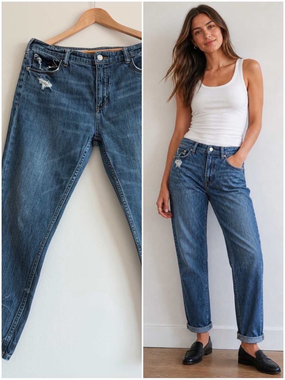 Pilcro The Heritage Boyfriend Jeans